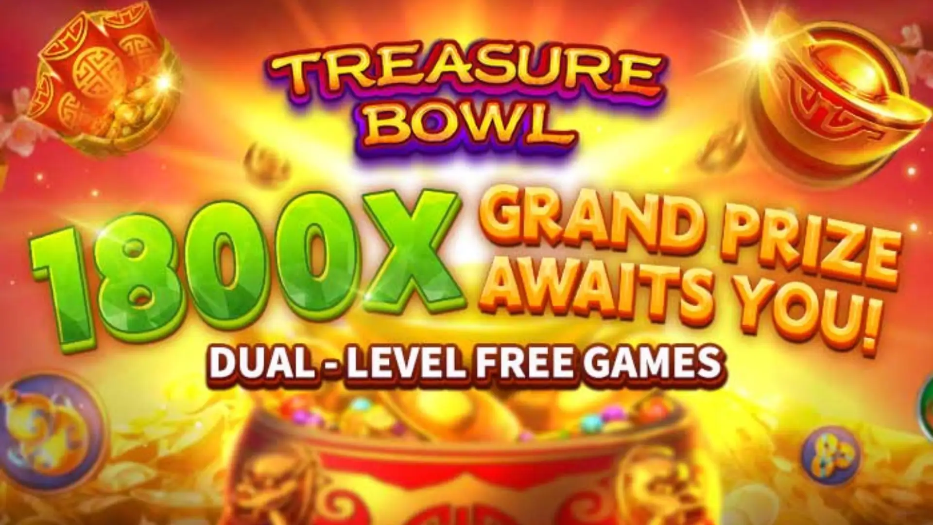 Multiplicadores Treasure Bowl ifood777 - 7777x Máximo com Tigela Dourada